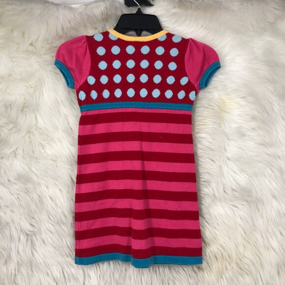 Hannah Anderson Little Girls Sweater Dress SZ 5 (110), Mixed Prints - Picture 5 of 8